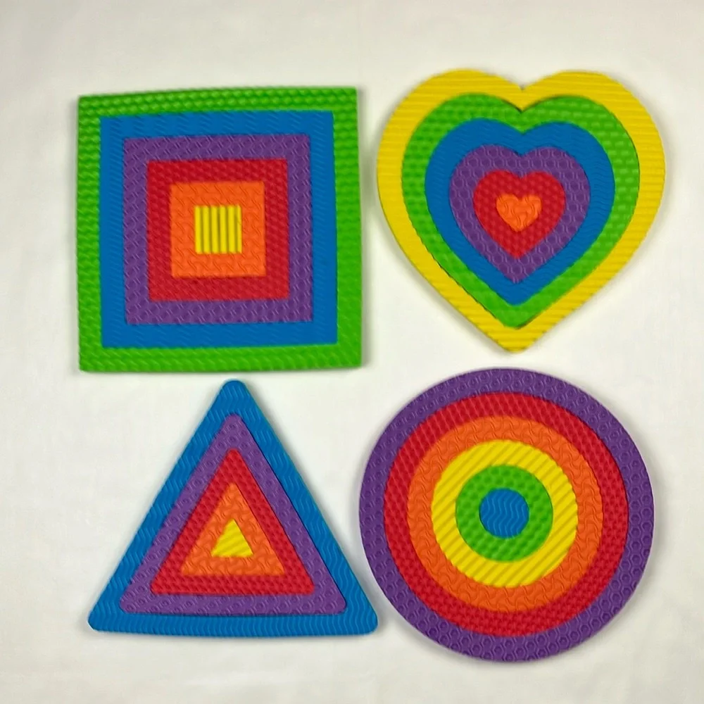 Textured Foam Shape Puzzles
